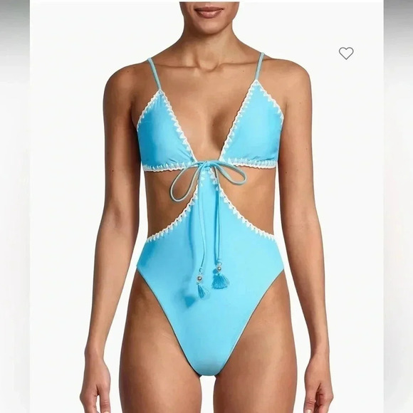 Ramy Brook Raina Cutout One Piece Swimsuit - Picture 2 of 8